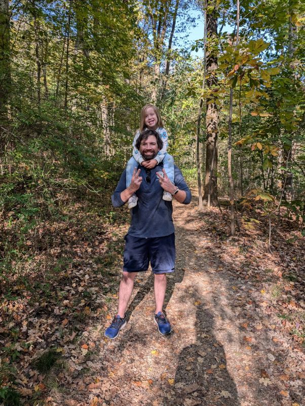 Fun on a Shoulder Ride