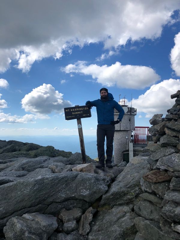 Colton Hiking With a Friend