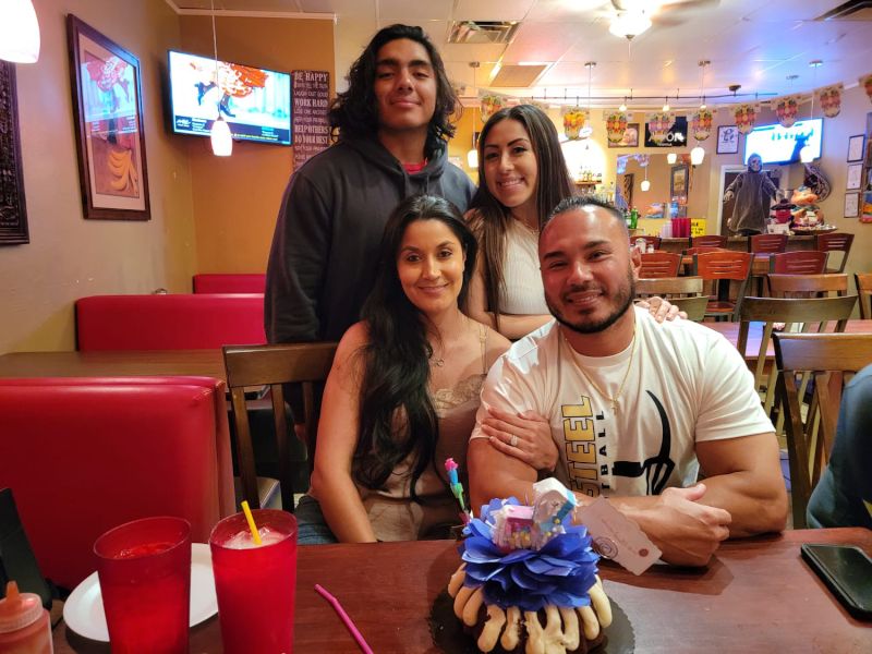 Eating with Isaac and Angelika