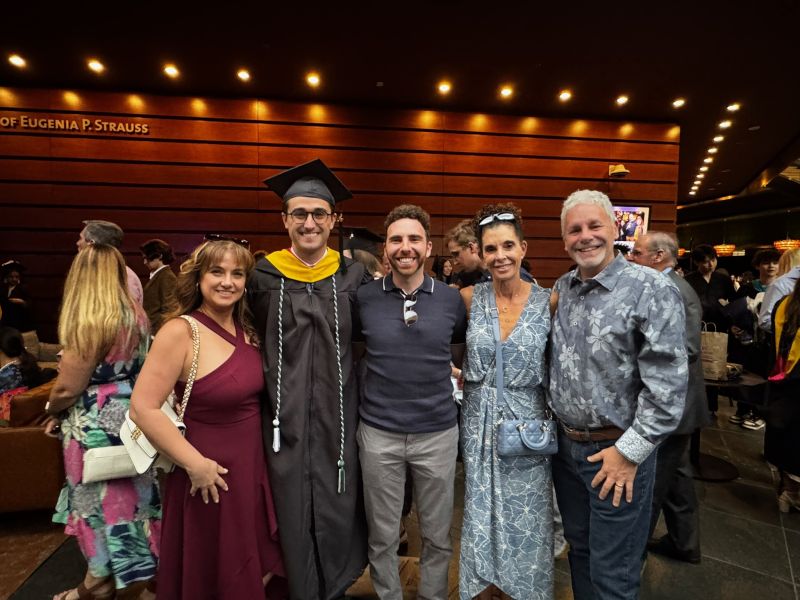 Austin's Masters Graduation