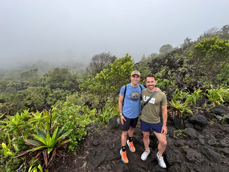 Hiking Up Arenal Volcano in Costa Rica