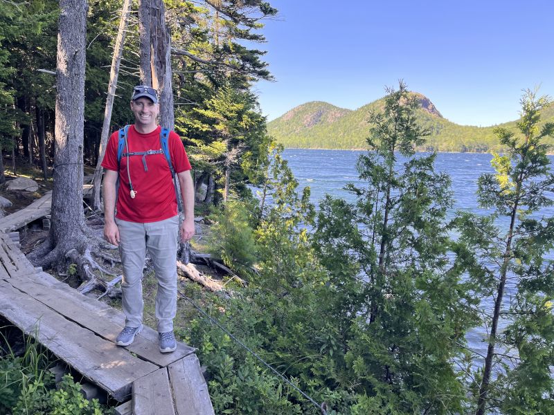 Matt Walking the Plank