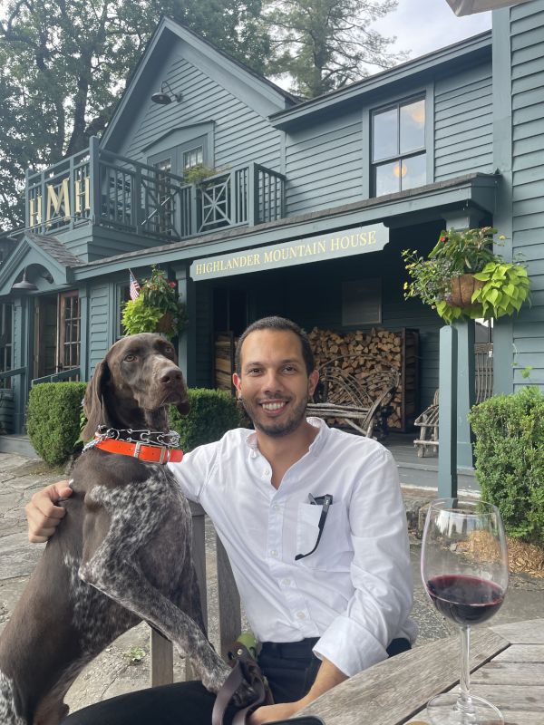 Diego & Cooper in the Mountains