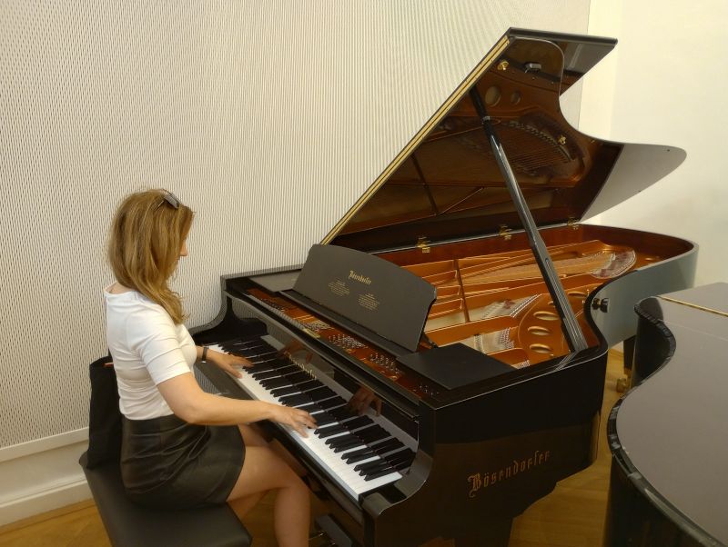 Playing the Piano