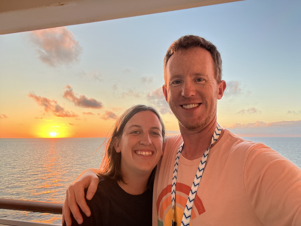 Sunset During a Cruise