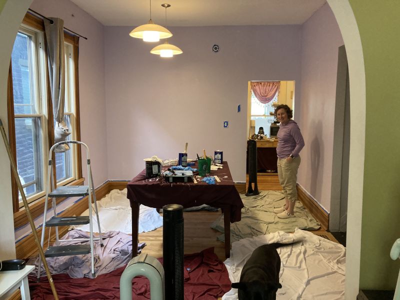 Painting the House