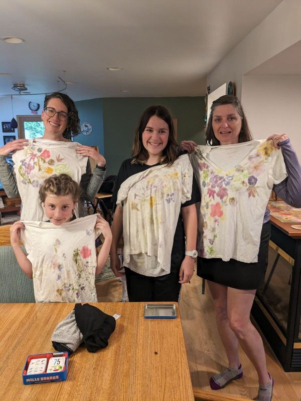 Making New Shirts Together