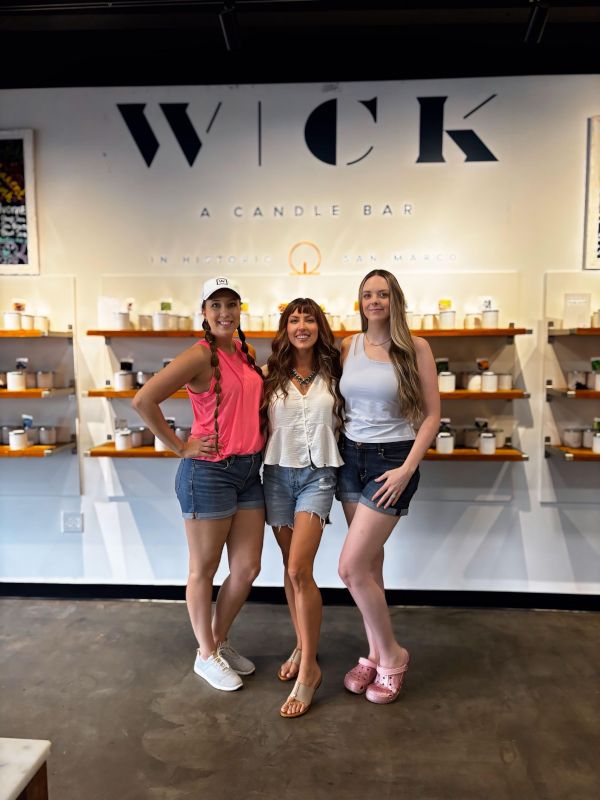 Making Candles with Friends