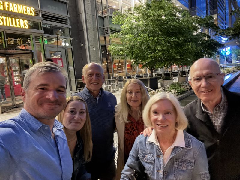 Our Parents All in Town for Dinner