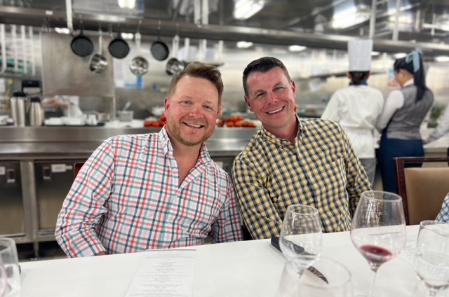 On a Cruise Chef's Dinner