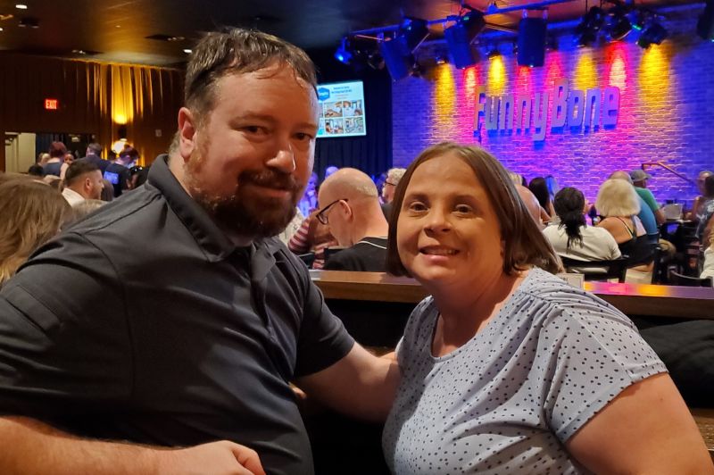 At a Comedy Show