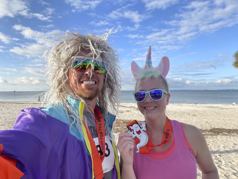 Running a 5K in Fun Costumes Together