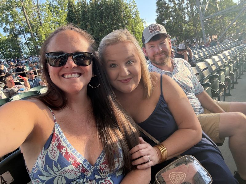 At a Concert with a Friend