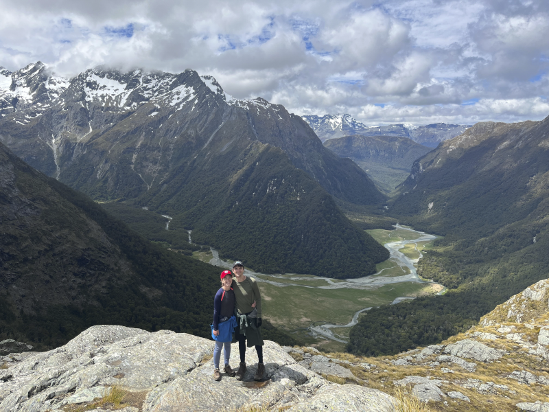 Incredible Hike in New Zealand Together
